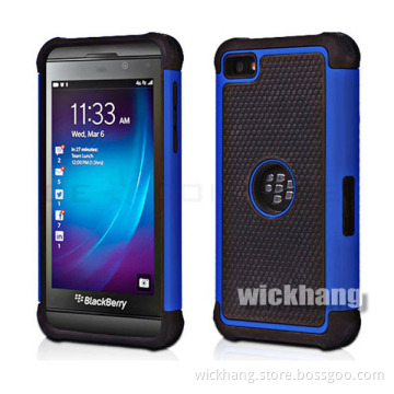 Dual Layer 2 in 1 Hybrid Hard Defender Phone Case for Blackberry Z10